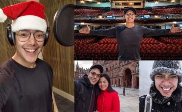 Touring Thespian at Christmas