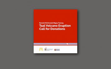 McDonald’s Philippines Taal Volcano