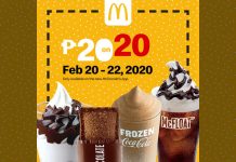 P20 treats in McDo App