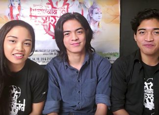 The cast of Ang Nawalang Kapatid