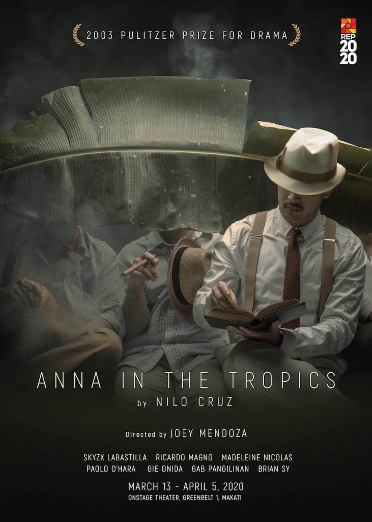 Anna in the Tropics is Repertory Philippines' latest production