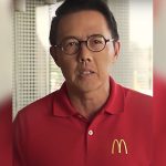 Kenneth Yang appears on video for McDo PH