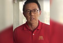 Kenneth Yang appears on video for McDo PH