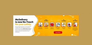 McDonald's implements No-Touch McDelivery