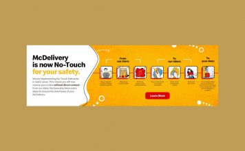 McDonald's implements No-Touch McDelivery