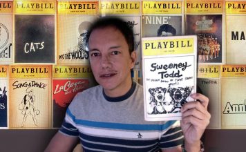 Vintage Playbill auction for Open House by NY-based director/designer