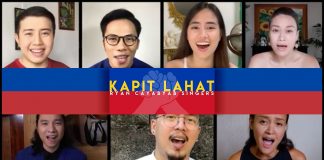 Ryan Cayabyab writes a new song, Kapit Lahat