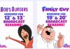 Emmy-winning Bob's Burgers and Family Guy renewed