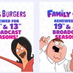 Emmy-winning Bob's Burgers and Family Guy renewed