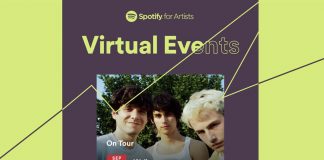 Spotify allows virtual event listings for artists