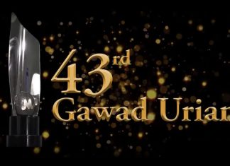 43rd Gawad Urian Winners and Reactions