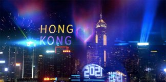 Hong Kong New Year countdown goes online