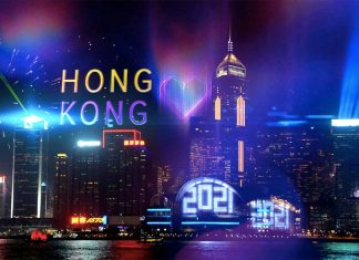 Hong Kong New Year countdown goes online