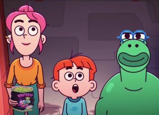 Elliot from Earth lands on Cartoon Network