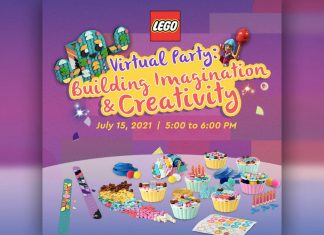 LEGO Virtual Party happens on July 15