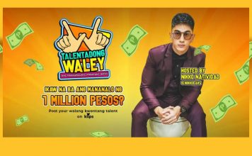 Talentadong Waley to give 1M pesos