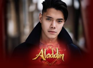 Joaquin Pedro Valdes to play Aladdin