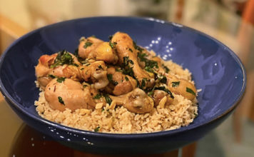 Honey Garlic Lime Chicken and Rice Pilaf made easy Honey Garlic Lime Chicken
