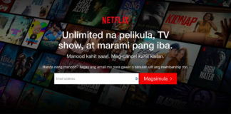 Netflix Filipino UI