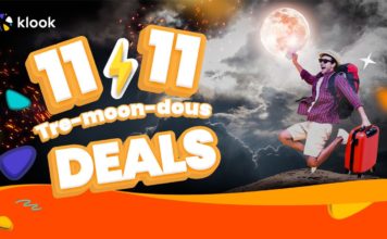 Klook goes on 11.11 Blood Moon Sale Klook