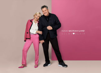 Isaac Mizrahi and Selma Blair