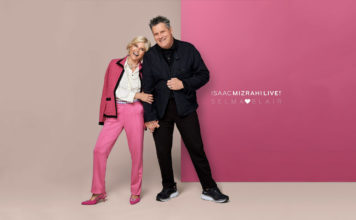 Isaac Mizrahi and Selma Blair