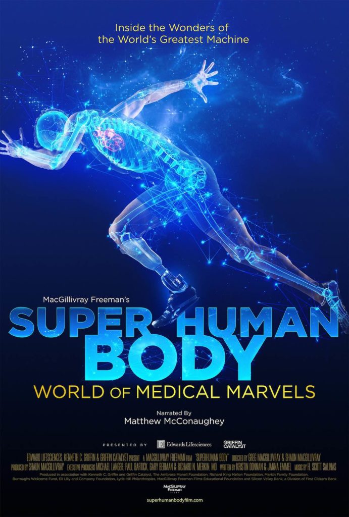 Matthew McConaughey narrates "Superhuman Body: World of Medical Marvels"