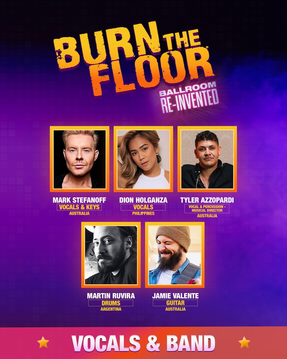 Burn the Floor Full Cast