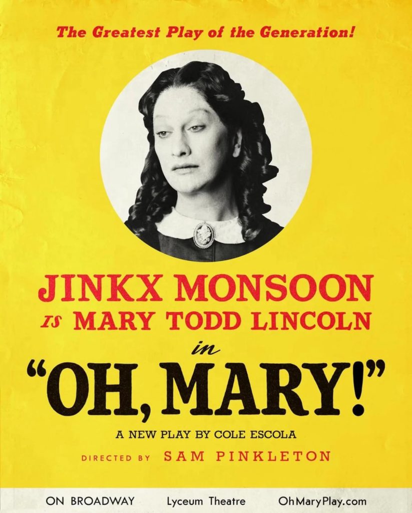 Jinkx Monsoon to Play Mary Todd Lincoln in Broadway’s 'Oh, Mary!'
