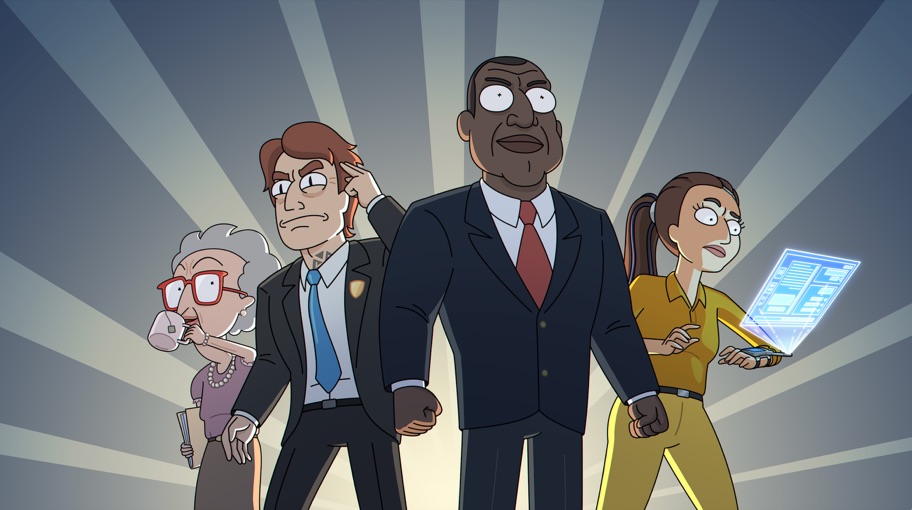 Keith David Stars as President Curtis in 'Adult Swim'