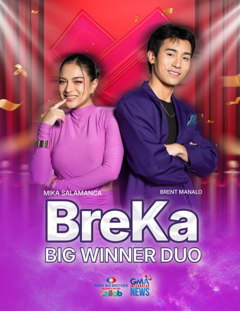 BreKa Proclaimed as PBB Celebrity Collab Big Winners