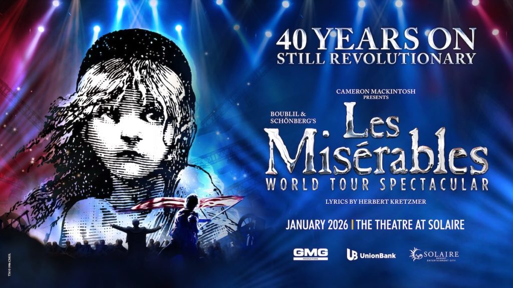 ‘Les Misérables: The World Tour Spectacular’ in Manila Jan 2026