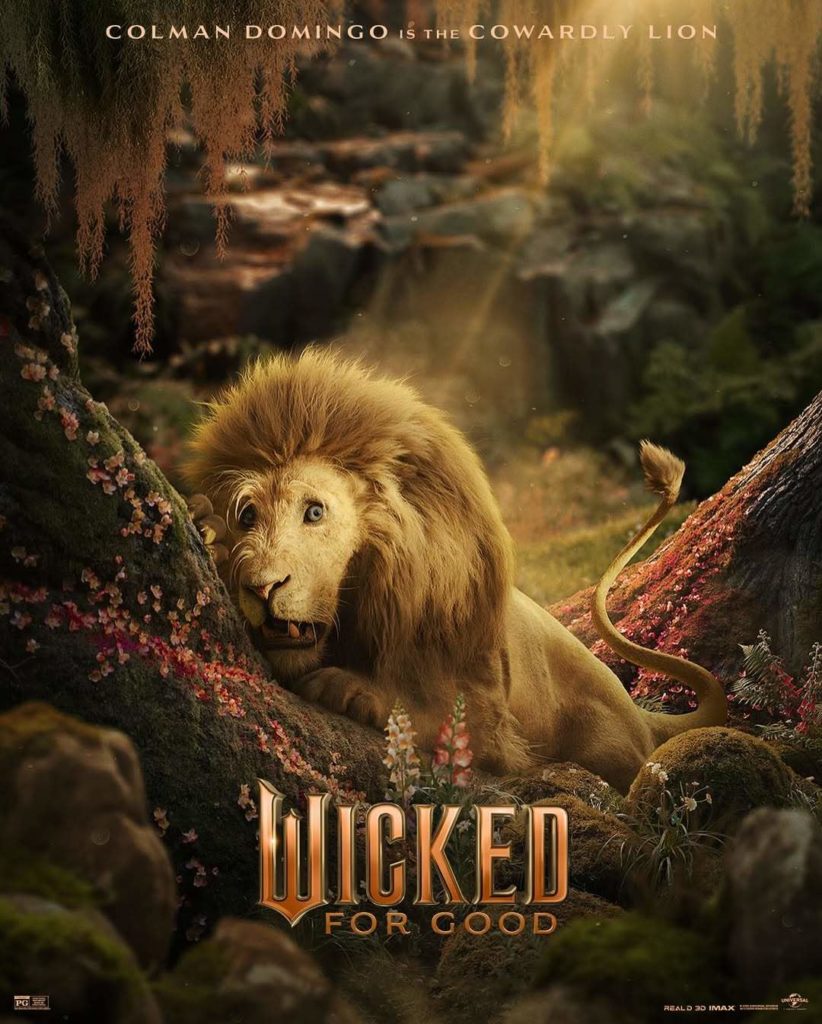Colman Domingo Purrs as the Cowardly Lion in 'Wicked: For Good'