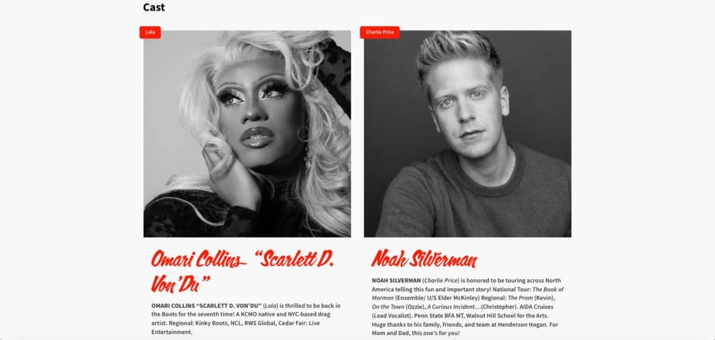 Onya Nurve Exits Kinky Boots, Scarlett D. Von’Du Takes Over Lola