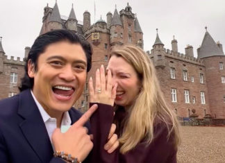 Paolo Montalban In The Clouds After Fairy Tale Scotland Proposal