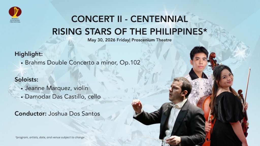 2026 Centennial Season: Manila Symphony Orchestra at 100
